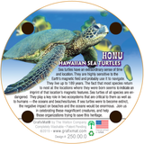 Grafixmat "Family Honu" Laser-engraved Cork Coaster