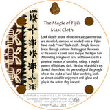 Grafixmat "Masi Cloth the Magic of Fiji" Coaster