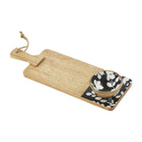 Mudpie "Pine Hill" Paddle Board Chip & Dip Set, 2-Piece