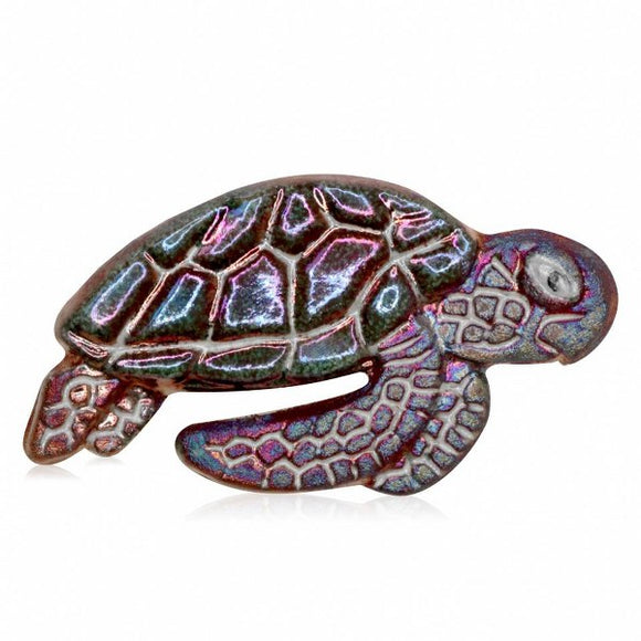 Magnet Raku Sea Turtle - The Hawaii Store