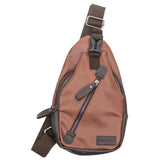 Mad Man "Urban Adventure" Sling Bag- Brown