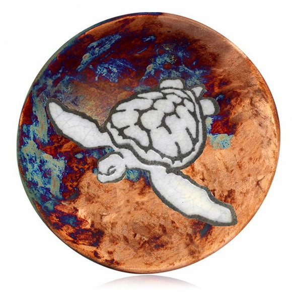 Plate Silhouette Small 5'' Turtle - The Hawaii Store