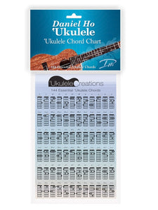 Daniel Ho 'Ukulele Chord Chart' - The Hawaii Store