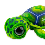 Alternative angle of the sea turtle plush.