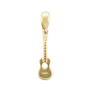 14K Gold Ukulele Pendant - The Hawaii Store