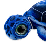 Other side of the blue turtle