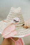 Sun Kissed Stripes Straw Hat