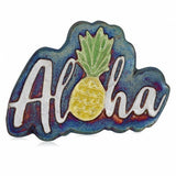 Magnet Raku Aloha Pineapple - The Hawaii Store