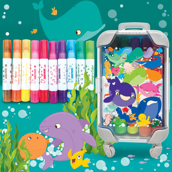 Stamp/Color Markers Under Sea - The Hawaii Store