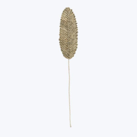 Straw Weave Leaf Single Decor - The Hawaii Store