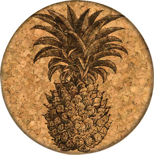 Grafixmat Pineapple Coaster- 4.25