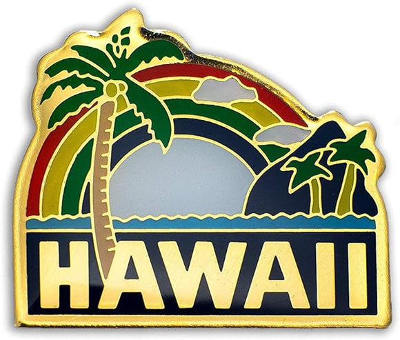 Hawaii Collectable Rainbow Pin