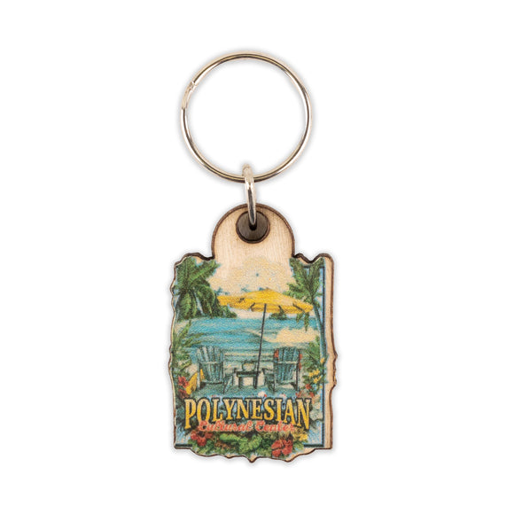 PCC Wooden Keychain