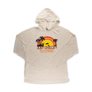 Polynesian Cultural Center "Just Chillin" Graphic Ragland Hoodie