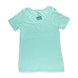 Tee Women's - Maori Stripes-Celadon