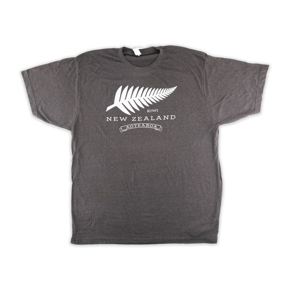 Tee-National Symbol New Zealand-Heather Green