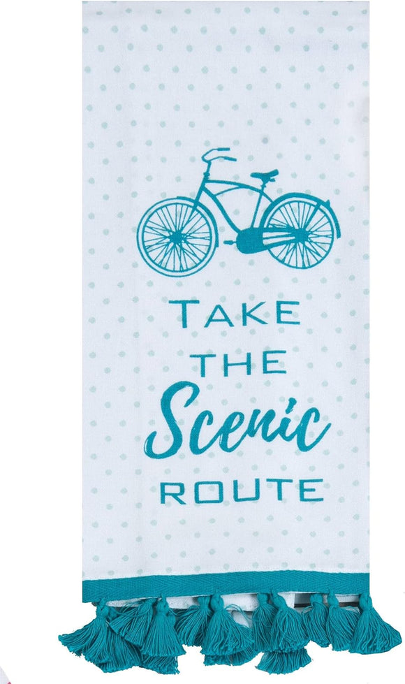 Terry Towel Tassels Scenic Route - The Hawaii Store