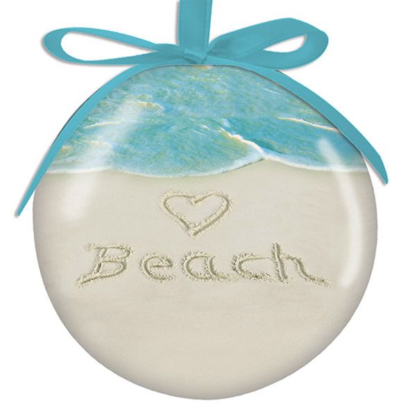 Cape Shore Beach Ball Holiday Ornament