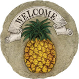 Spoontiques Pineapple Welcome Stepping Stone 