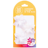 Del Sol "Mini Plumeria" Color-Changing Hair Clips, 3-Pack