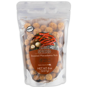 Ahualoa "Chili Spiced" Hawaii Macadamia Nuts, 8-Ounce