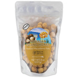 Bag of macadamia nuts with attractive packaging. 