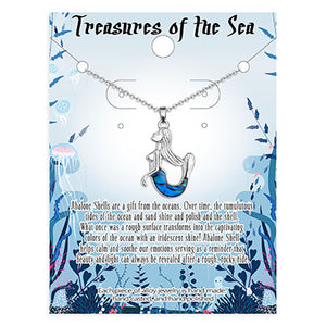 Treasures of the Sea Abalone Mermaid Necklace