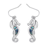 Ocean Water Seahorse Earings - The Hawaii Store