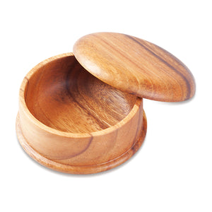 Solid Acacia Wood Jewelry Box with Lid