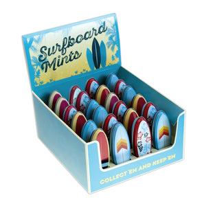 Minty Breath Mints in Assorted Surfboard Containers