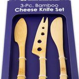 Totally Bamboo Cheese Knife Set, 3-Piece
