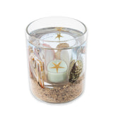 "Bamboo Ocean" Candle Set with 4 Tea Lights