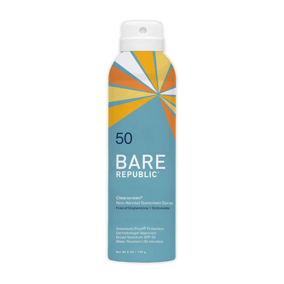 Bare Republic ClearSpray SPF50 Sunscreen, 5-Ounce - The Hawaii Store