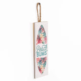 "Beach Bums" Hanging Solid Pine Sign
