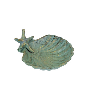 Beachcombers-Metal-Shell-_-Sea-Star-Trinket-Dish