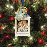 "Coastal Lantern" Metal Christmas Ornament by Beacon Design - Polynesian Cultural Center