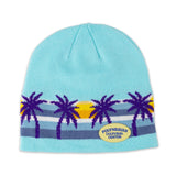 Polynesian Cultural Center "Palm" Beanie Hat- Turquoise