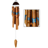 Woodstock Chimes "Blue Butterfly" Bamboo Wind Chime