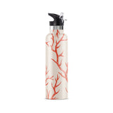 Bougie "Corallia" Coral Design Insulated Water Bottle, 25-Ounce - The Hawaii Store