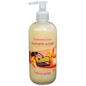 Bubble Shack Natural "Plumeria Sunset" Hand Wash, 12 oz.