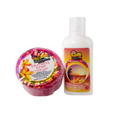 Bubble-Shack-Plumeria-Sunset-Lotion-and-Loofah-Gift-Set