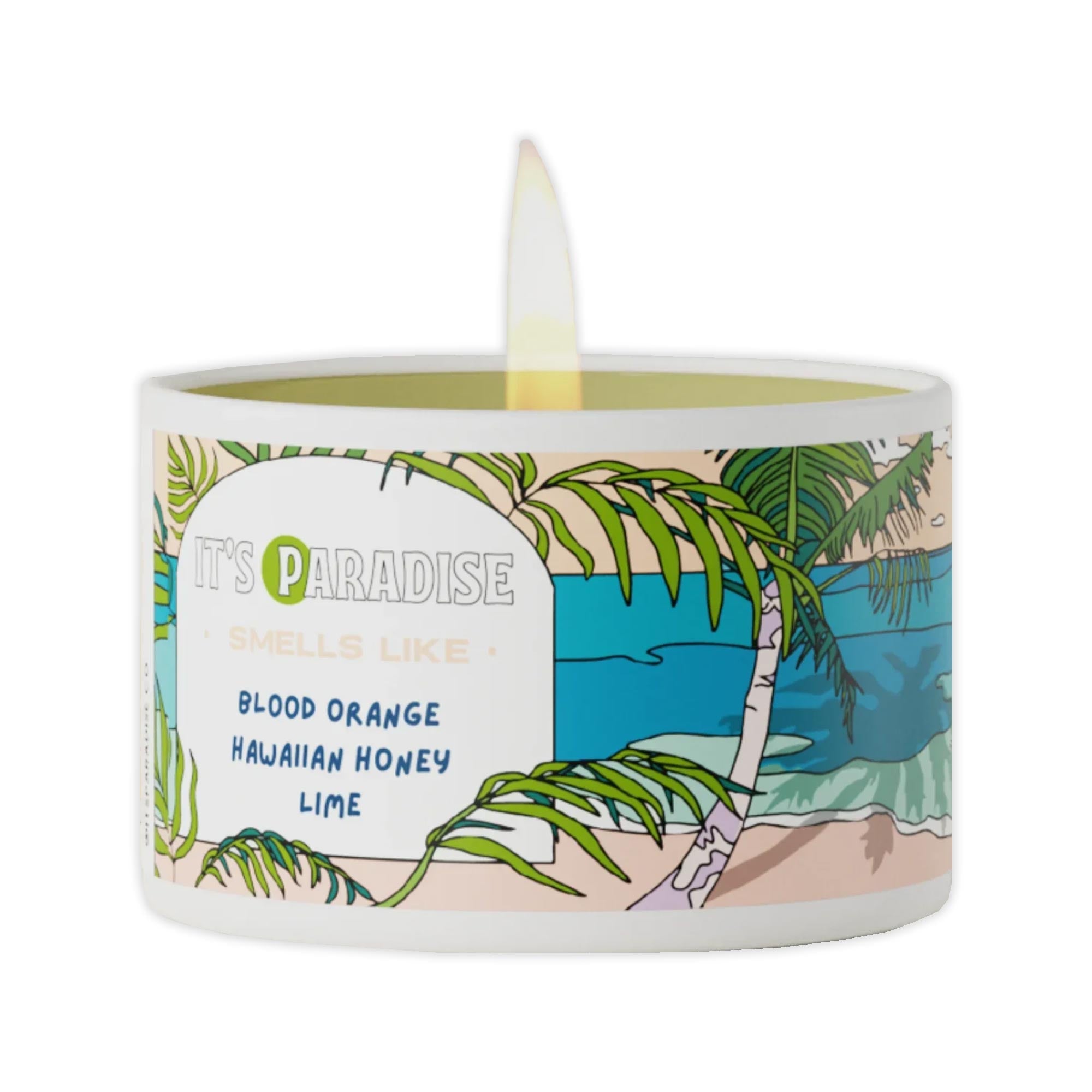 Lanikai Beach, Oahu 📍 8oz Scented Candle – Postcards