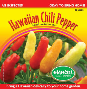 Hawaiian Chili Pepper Seed - The Hawaii Store