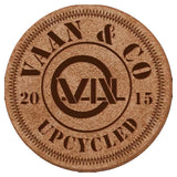 Upcycled Leather Badge