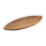 Acacia Wood Canoe-shape Serving Dish
