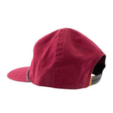 PCC Sea Turtle Wave Floppy Ball Cap- Red- Left Side View