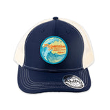  Amp'd "Wave" Polynesian Cultural Center Hat- Navy Blue