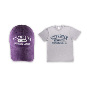 PCC "Est 1963" Cap and Tee Shirt Set- Purple and Gray