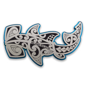 Car Decal Hammerhead SlvBlkBlu