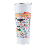 Catstudio-Hawaiian-Isles-White-Tumbler--24-oz